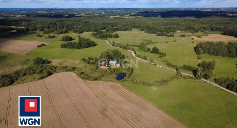 Grunt rolny na  sprzedaż Jelonek - MAZURSKIE GOSPODARSTWO 46,24 HA | SIEDLISKO | STAW | ŁAŹNA STRUGA | PUSZCZA BORECKA