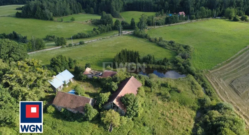Grunt rolny na  sprzedaż Jelonek - MAZURSKIE GOSPODARSTWO 46,24 HA | SIEDLISKO | STAW | ŁAŹNA STRUGA | PUSZCZA BORECKA